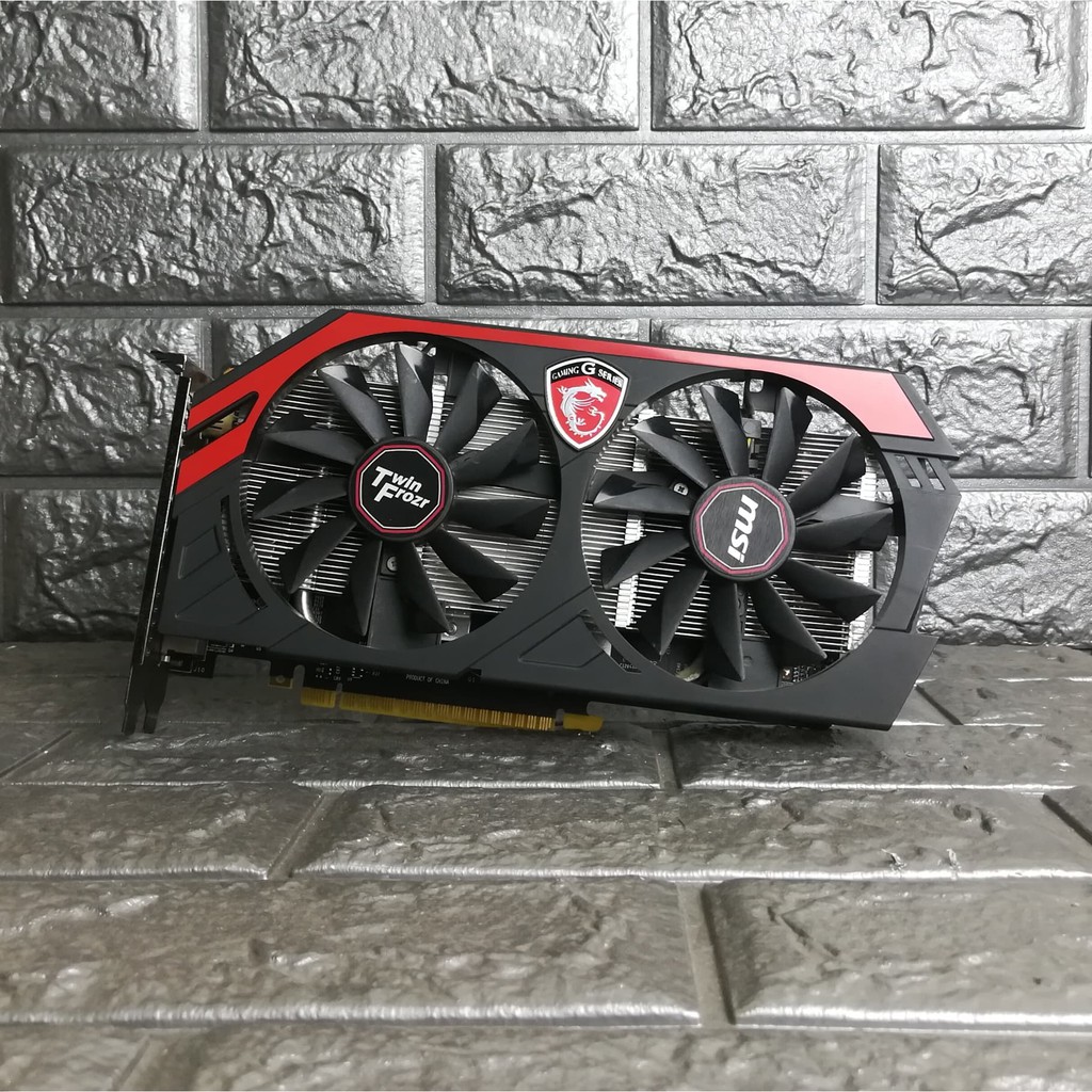 ⚡️GTX 750 TI 2GB Twin Frozr Gaming OC MSI  2พัดลม ไม่ต่อไฟเพิ่ม