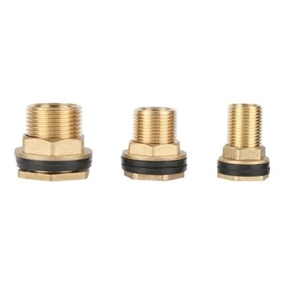 1/2 "3/4" 1" ชายถึง 3/8" 1/2 "3/4" หญิงด้ายถังเก็บน้ําท่อเชื่อมต่อ