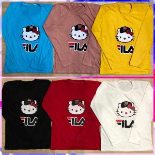 🐱เสื้อแขนยาวคิตตี้FILA🐱