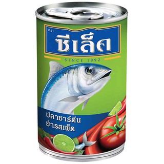 ซีเล็ค SEALECT ปลาซาร์ดีนยำรสเผ็ด รสชาติเปรี้ยวนำตามด้วยหวานและเค็ม 155 กรัม