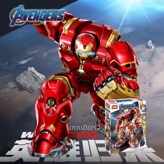 ProudNada Toys ของเล่นเด็ก ตัวต่อเลโก้ ไอร่อนแมน XINH AVENGERS 711+ PCS NO.9018