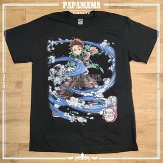 [ DEMON SLAYER ] Tanjiro Kimetsu no Yaiba ANIME DTG (DIGITAL TO GARMENT)  สกรีนดิจิตอล Papamama Vintage