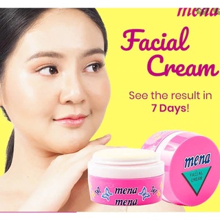 ⚡FLASH SALE⚡♡พร้อมส่ง์ MENA FACIAL CREAM /ครีมมีนา รุ่นออริจินัล1 โหล(12pcs)