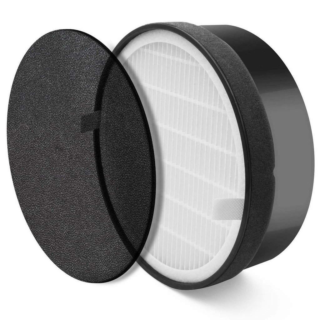 แผ่นกรองฝุ่น HEPA แบบเปลี่ยน สําหรับเครื่องฟอกอากาศ LEVOIT LV-H132 LV-H132-RF 1 ชิ้น
