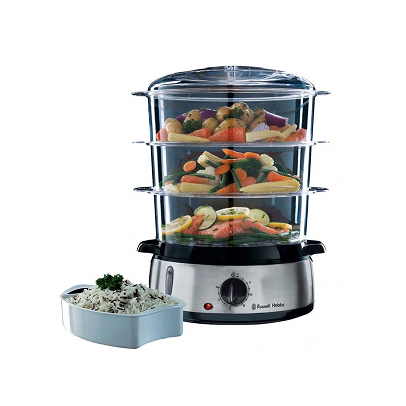 RUSSELL HOBBS Cook At Home Food Steamer หม้อนึ่งไฟฟ้า ความจุ 9 ลิตร รุ่น 19270-56