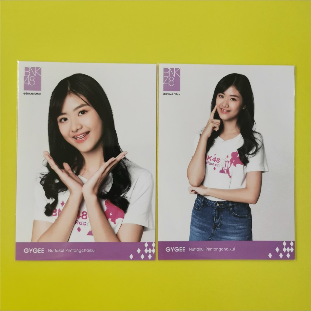 Photo​ set จีจี้ GYGEE BNK48​ รวม Debut รุ่น 2 Semi comp - ของแท้​