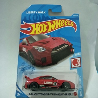 รถเหล็ก Hot wheels LB-SILHOUETTE WORKS GT NISSAN 35GT-RR VER.2 (ib28)