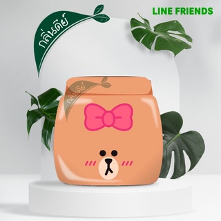 เจลน้ำหอมปรับอากาศ กลิ่น BUBBLE GUM --- สินค้าลิขสิทธิ์แท้ FreshTime x LINE FRIENDS