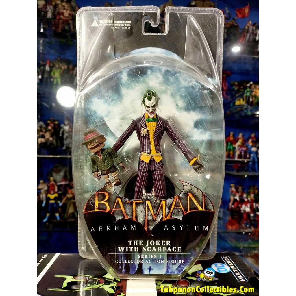 [2011.02] DC Direct Batman Arkham Asylum Series 1 The Joker and Scarface Action Figure
