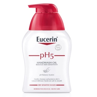 Eucerin Hand Wash Oil 250ml ยูเซอริน พีเอช5 แฮนด์ วอซ ออยส์