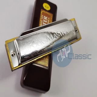 ฮาร์โมนิกา/เมาท์ออแกน Suzuki Harmonica รุ่น Folk Master Diatonic ขนาด 10 ช่อง ส่งไวมากๆ