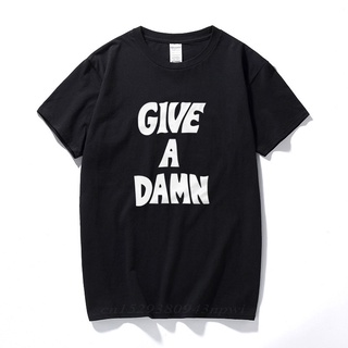 เสื้อยืดแขนสั้น ผ้าฝ้าย 100% พิมพ์ลาย Give A Damn As Worn By Alex Turner ของขวัญแฟชั่น