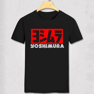 tshirtเสื้อยืดคอกลมฤดูร้อนYoshimura เสื้อยืดแขนสั้นลําลอง ผ้าฝ้าย พิมพ์ลาย Tuning Race Auto แฟชั่นฤดูร้อน สไตล์ญี่ปุ่น ไ