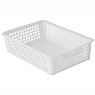 ตะแกรงใส่ของเหลี่ยม INSPACE KECH 5180 สีขาว Kitchen Storage Baskets&amp;Organization