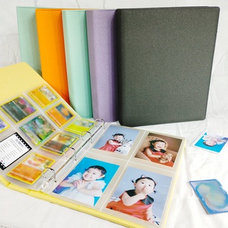 อัลบั้มใส่โปสการ์ด ขนาด A4 4 D-Ring Binder สําหรับโน้ตบุ๊ก ไดอารี่ เครื่องเขียน