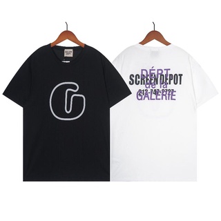 เสื้อยืดแขนสั้น ผ้าฝ้าย พิมพ์ลาย Gallery DEPT แฟชั่นสําหรับผู้ชาย และผู้หญิง