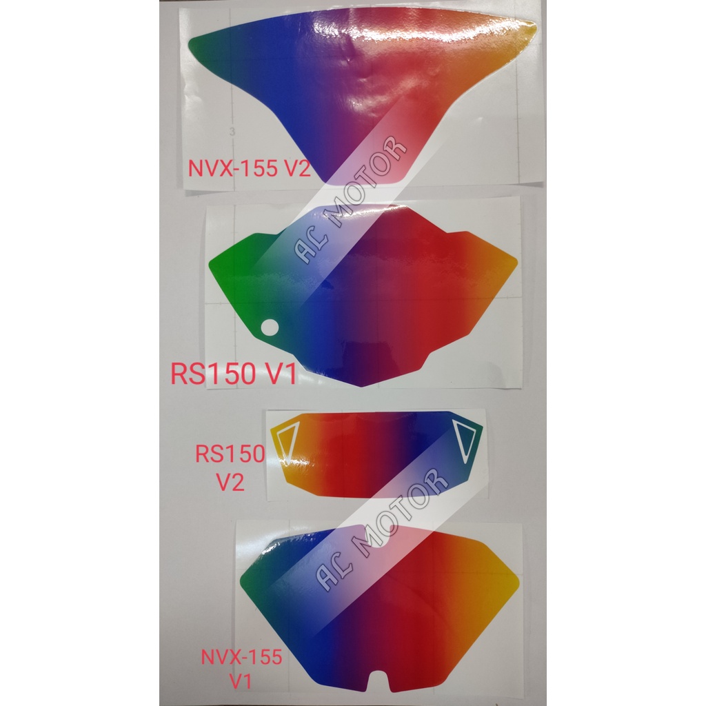 เมตร TINTED TITANIUM ใหม่ RS150 / RS150V2 / NVX-155 / NVX-155V2