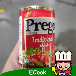 ecook ซอส เทรดดิชั่นนอล พริโก้ 300g prego traditional sauce พาสต้า pasta