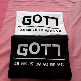 เสื้อยืดผ้า cotton 100% GOT7 T-Shirt  W03