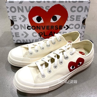 [พร้อมส่ง] รองเท้า PLAY COMME DES GARÇONS x CONVERSE CHUCK TAYLOR ALL STAR’70