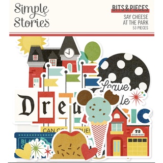Say Cheese At The Park Bits &amp; Pieces Die-Cuts 53/Pkg
