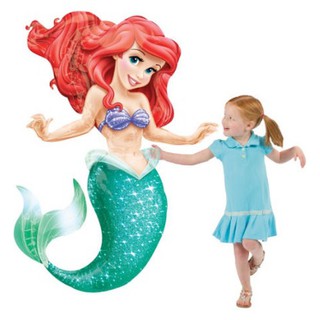 ลูกโป่งลิตเติ้ลเมอร์เมด Little Mermaid Air Walk Balloon ขนาด 96*137cm