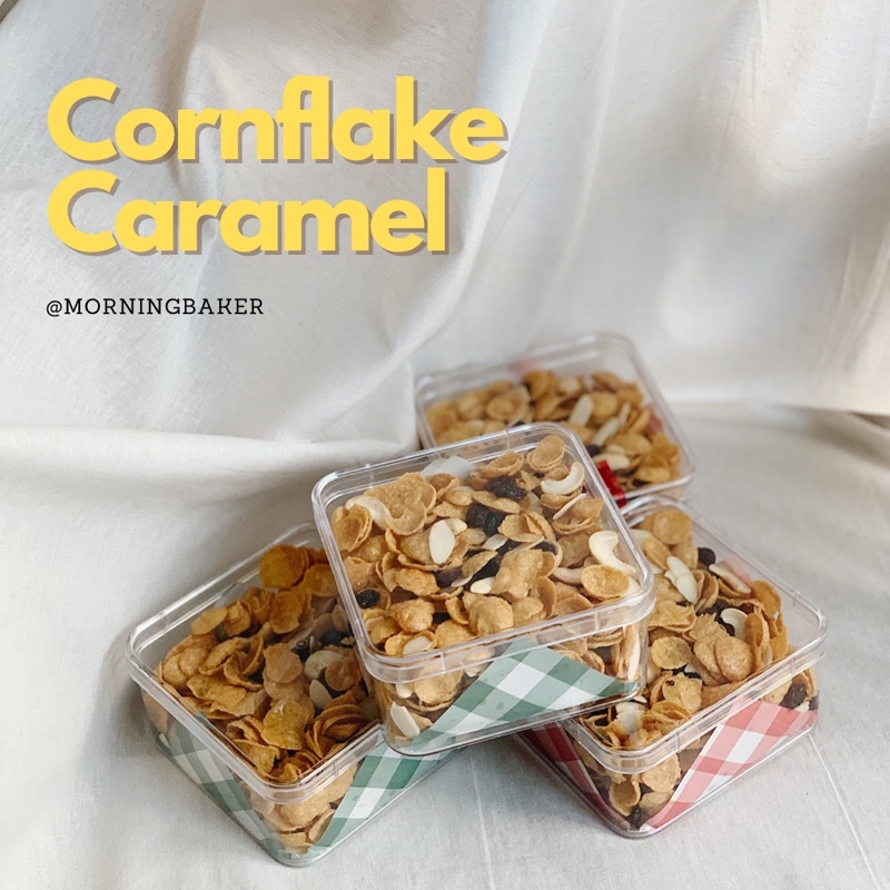 คอนเฟลก คาราเมล Cornflake Caramel เคี้ยวเพลิน หยุดไม่ได้🍯🥜🍿