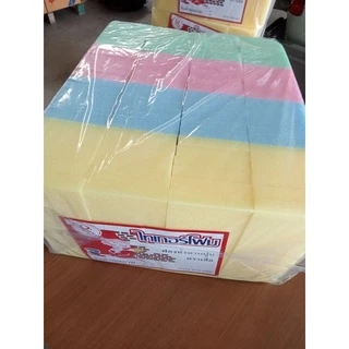 ฟองน้ำ ฟองน้ำฉาบปูนหนา 1นิ้ว / 6หุน ฟองน้ำแผ่น ฟองน้ำอเนกประสงค์ ฟองน้ำแผ่นทำ Face Shield[บรรจุ 100แผ่น]