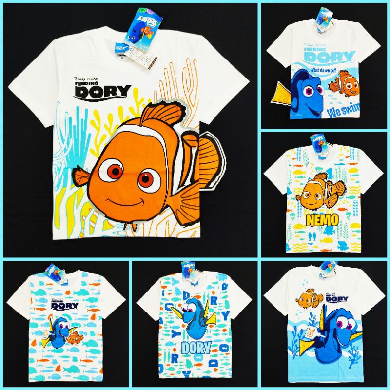 เสื้อยืดเด็ก นีโม่ ไฟน์ดิ่ง ดอรี่ Finding Dory (ลิขสิทธิ์)