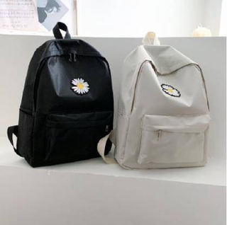 DAISY schoolbag ฮาราจูกุสไตล์เกาหลีสำหรับผู้หญิงulzzangกระเป๋าเป้สะพายหลังนักเรียนมัธยมลมสง่างามกระเป๋าเป้สะพายหลังอเนกป