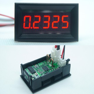 kiss*0.36" 5 Digits 0-3.0000A DC Ammeter Digital Current Panel Meter Built-in Shunt