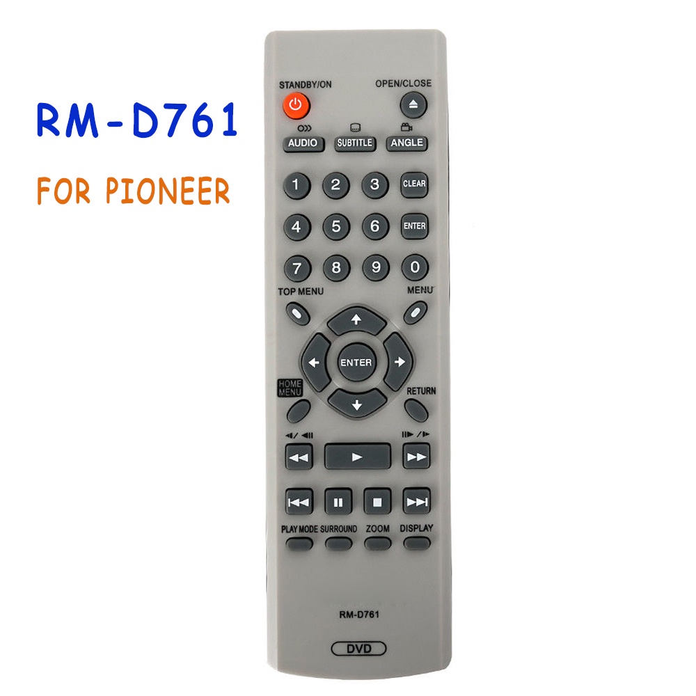 RM-D761 สําหรับเครื่องเล่น DVD Pioneer รีโมทคอนโทรลสากล