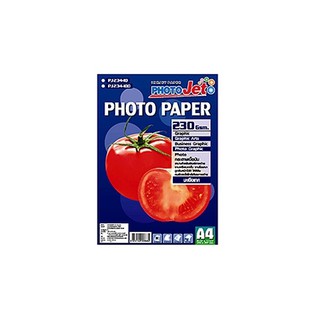 KTS (ศูนย์เครื่องเขียน) กระดาษ PHOTOJET - PJ-234-10 230 Gsm. A4 DOMON มะเขือเทศ