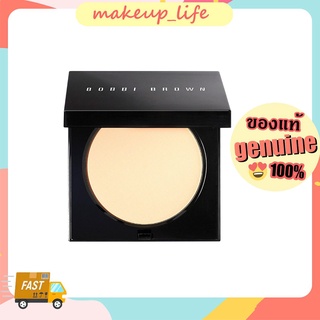 ของแท้ขายดี🔅 BOBBI BROWN Sheer Finish Pressed Powder SF15 แป้งพัฟ แป้งแต่งหน้า 10g