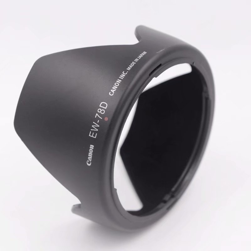 ฮูด Canon EF-S 18-200mm f/3.5-5.6 IS, EF 28-200 f/3.5-5.6 USM มือ 1 ตรงรุ่น >>> มีโลโก้ Canon <<