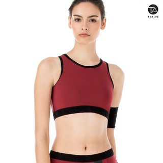 TA ACTIVE JUMPER CROP SPORT BRA สปอร์ตบรา