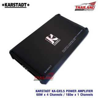 KARSTADT พาวเวอร์แอมป์ 5CH. CLASS AB 60W RMS รุ่น KA-GX5.5