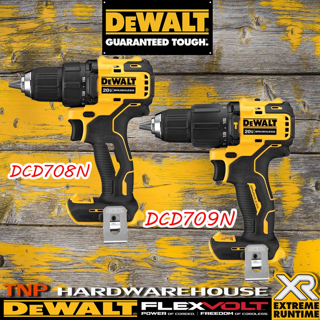 DEWALT DCD708N,DCD709N ATOMIC สว่านเจาะไร้สาย20V