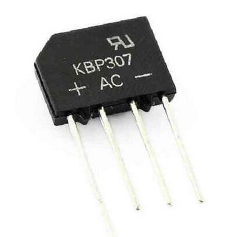 A0018 Diode KBP307 3A 700V 4-Pin Bridge Rectifier  ไดโอด บริดจ์  KBP306 ทนกระแส 3A ทนแรงดัน 700V แบบ