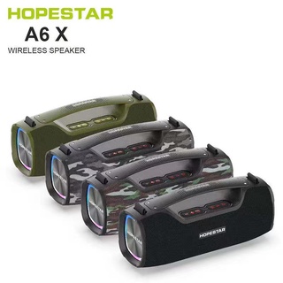 HOPESTAR A6X ลำโพงบลูทูธ เสียงดีเบสแน่น ดังกระหึ่ม [รุ่นใหม่สุด2022 ] ของแท้ 100%