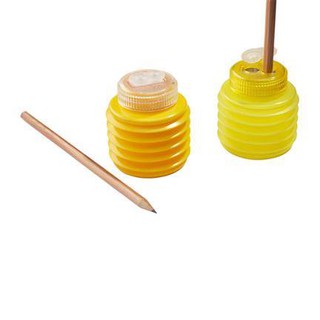 Sharpener &amp; container ribbed - กบเหลาดินสอ