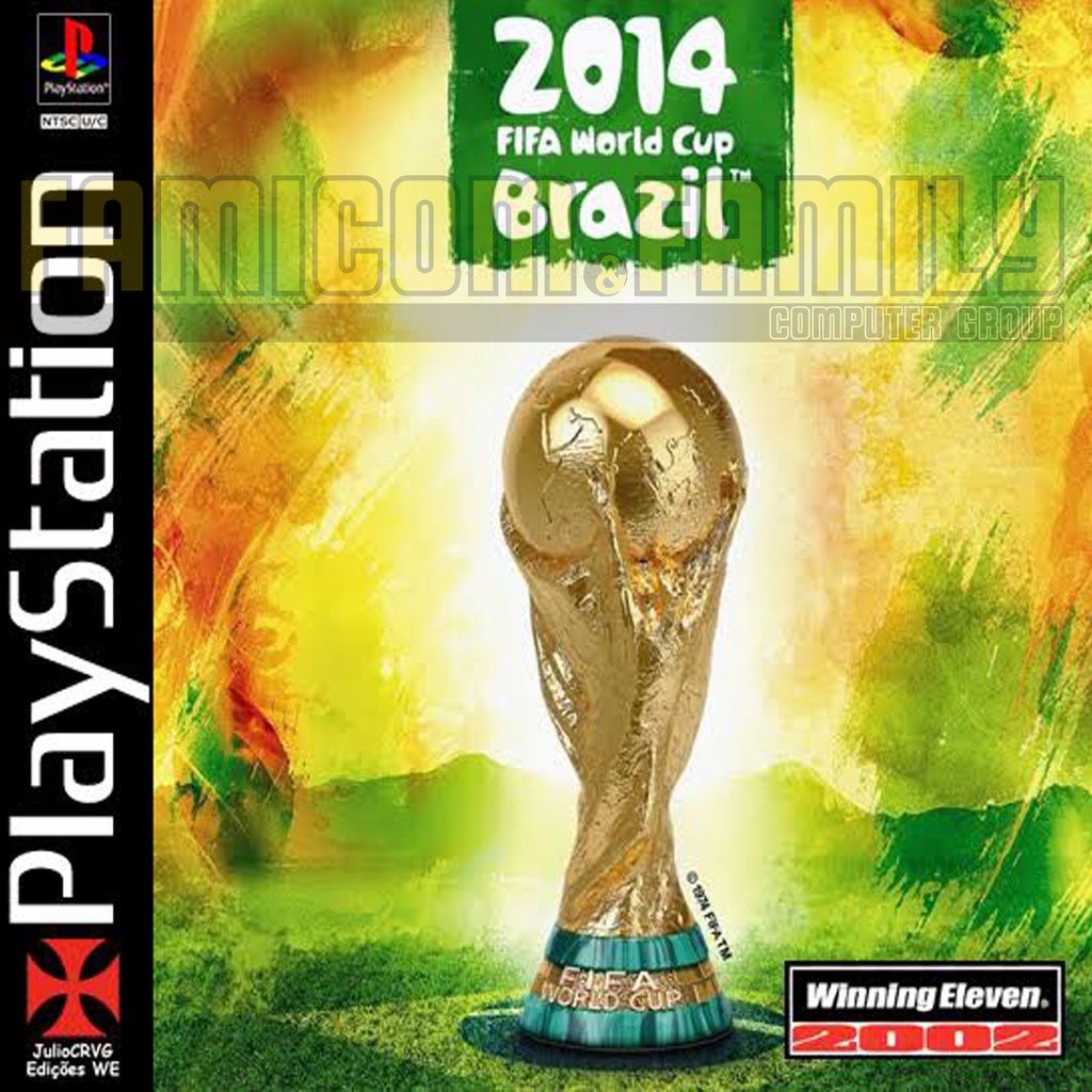 เกม Play 1 Winning Eleven 2014 FIFA WORLD CUP (สำหรับเล่นบนเครื่อง PlayStation PS1 และ PS2 จำนวน 1 แผ่นไรท์)