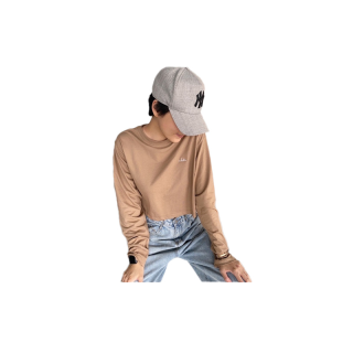 โปรโมชั่น : i-Closet Cozy Crop Top เสื้อครอปแขนยาว