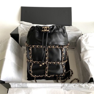 NEW CHANEL DRAWSTRING SIZE SMALL