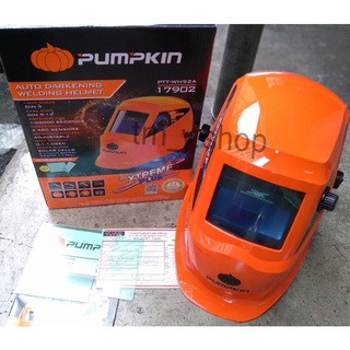 PUMPKIN  Xtreme Plus  หน้ากากเชื่อมปรับแสงอัตโนมัติ   พัมคิน -เหมาะสำหรับงานเชื่อมทุกชนิด รุ่น