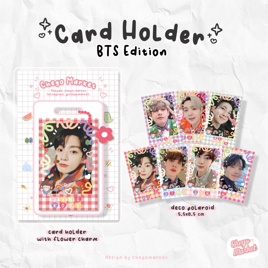 กระเป๋าใส่บัตร BTS**