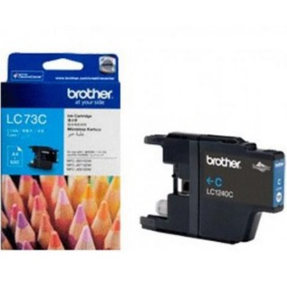 ตลับหมึกอิงค์เจ็ท สีฟ้า Brother LC-73C