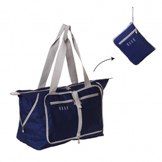 กระเป๋าผ้าพับได้ Elle Folding Bag สีชมพู