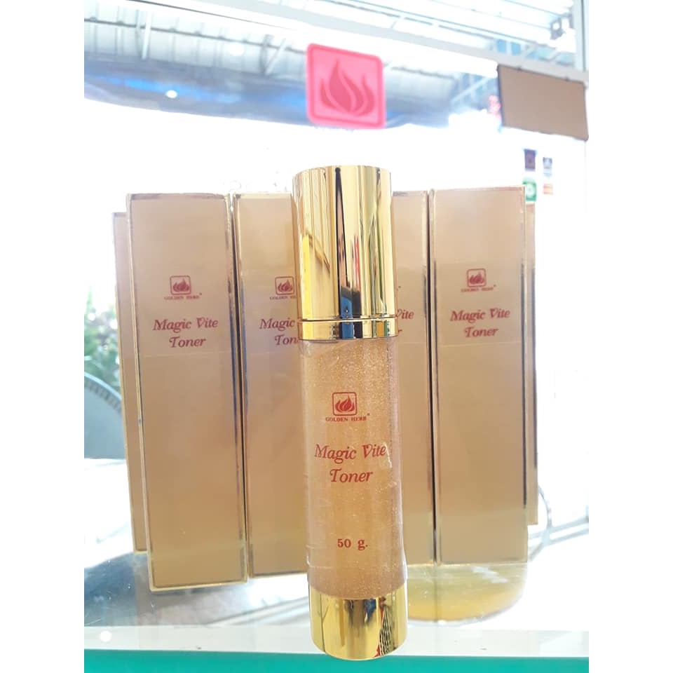 Magic Vite Toner เมจิกไวท์โทนเนอร์ (Golden Herb) 50 g.