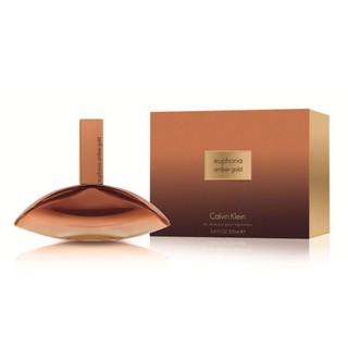 ของแท้!!! Calvin Klein Euphoria Amber Gold EDP for women 100ml กล่องซีล (พร้อมส่งค่ะ)